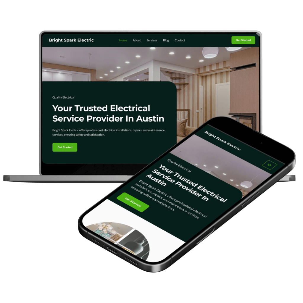 electrical websites electrical web design