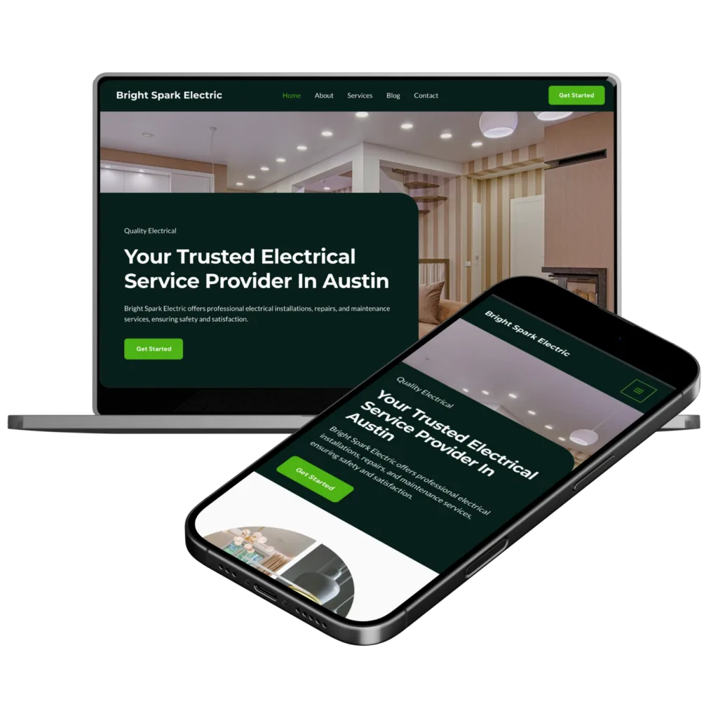 electrical website design build mockup (1) electrical websites electrical web design