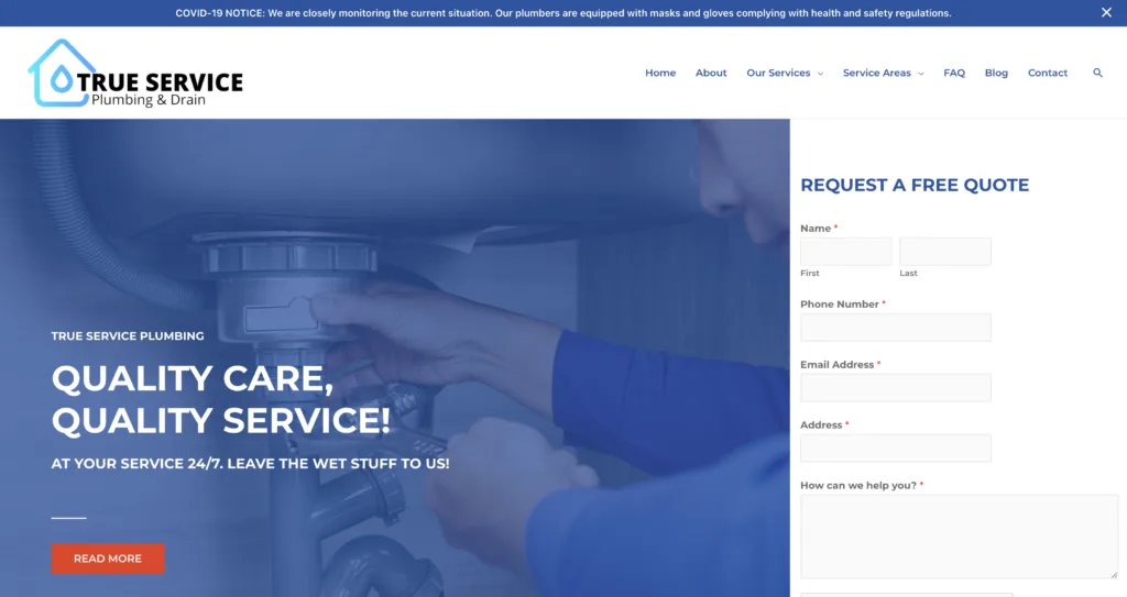true service plumbing 11 best plumbing websites