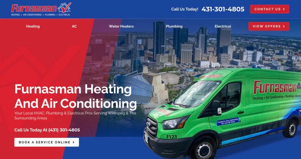 furnasman HVAC 11 best HCAV websites