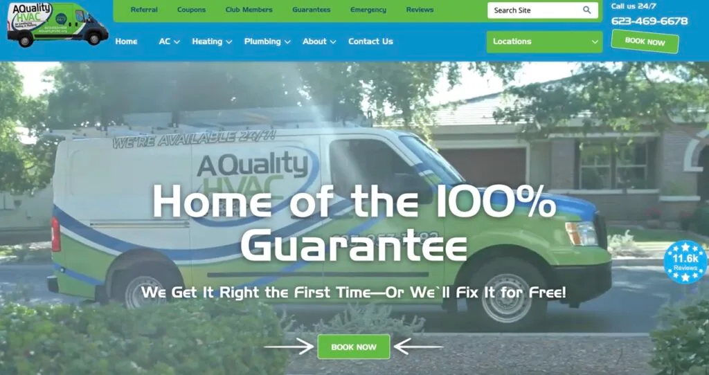 A quality HVAC 11 best HVAC websites