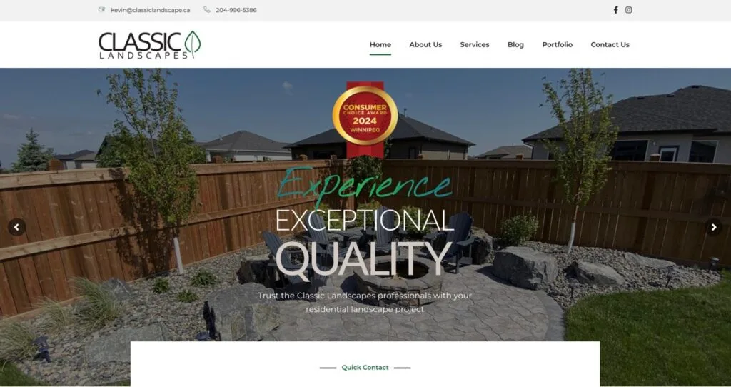 11 best landscaping websites classic landscapes