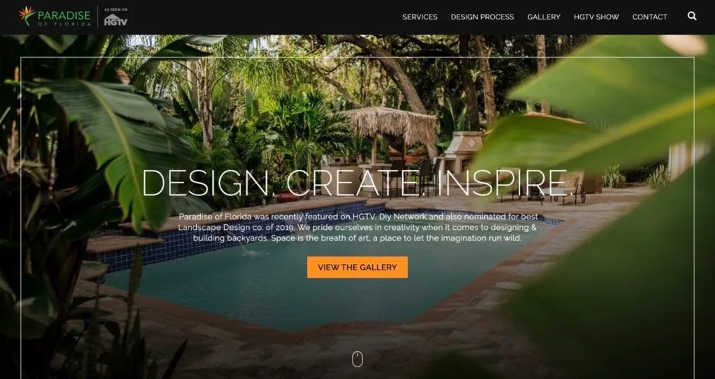 11 best landscaping websites paradise of florida