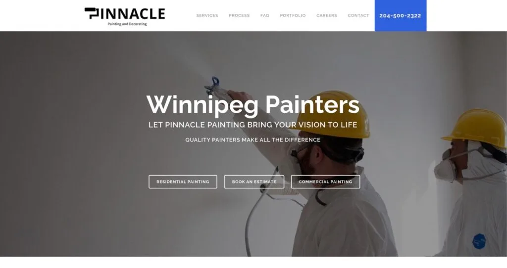 11 best house painting website design pinnacle