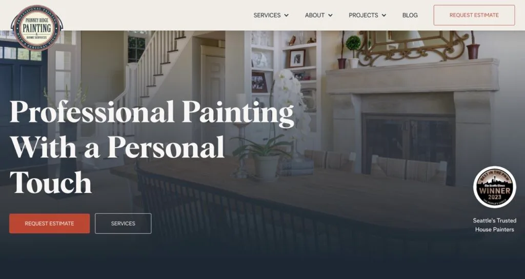 11 best house painting website design